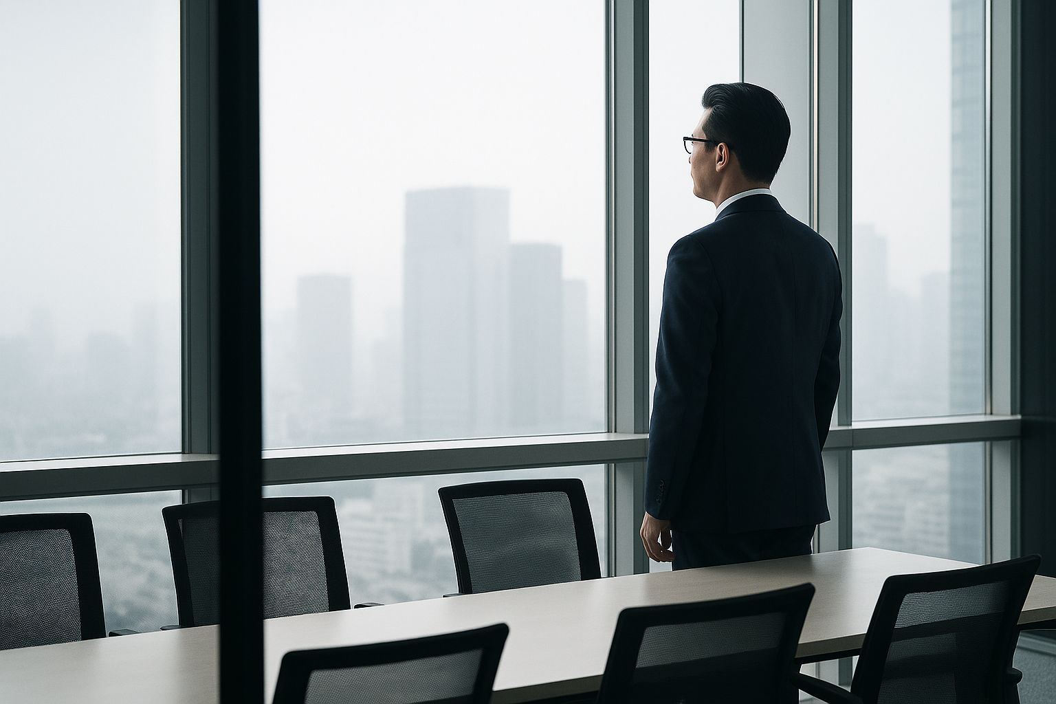 a CEO thinks to sell business